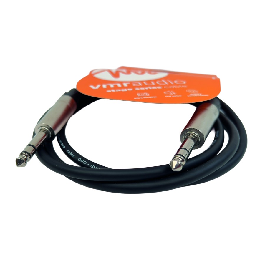 Plug 6,35 estéreo a plug 6,35 estéreo · 1,5 m