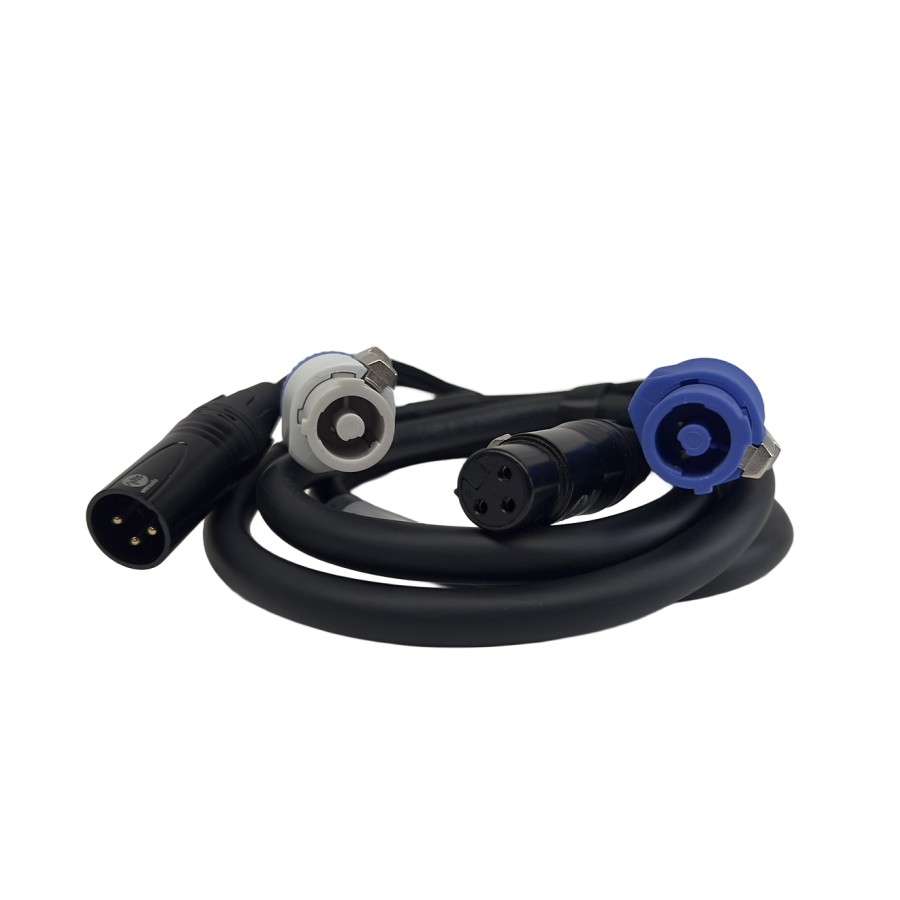 Link PowerCON + XLR · 1,5 m