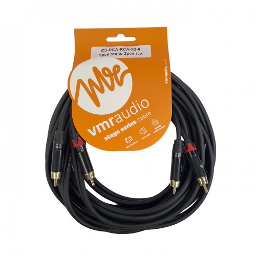2 × RCA a 2 × RCA · 6 m