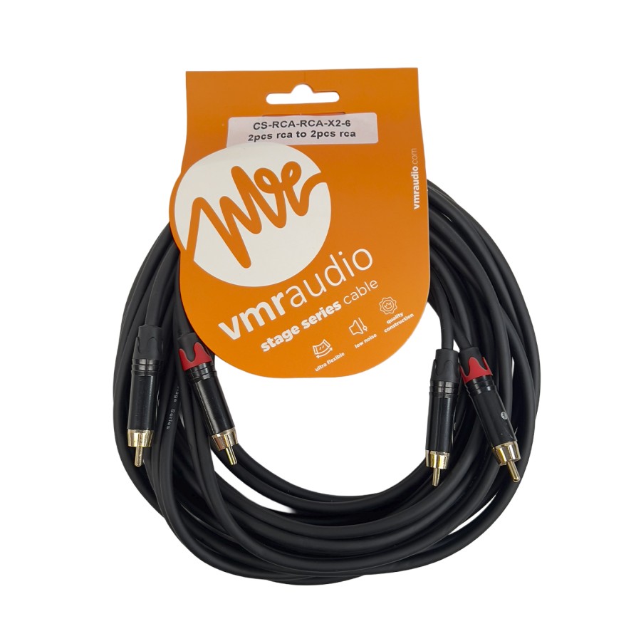 2 × RCA a 2 × RCA · 6 m