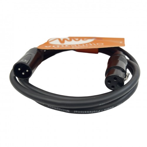 XLR macho a XLR hembra · 1,5 m