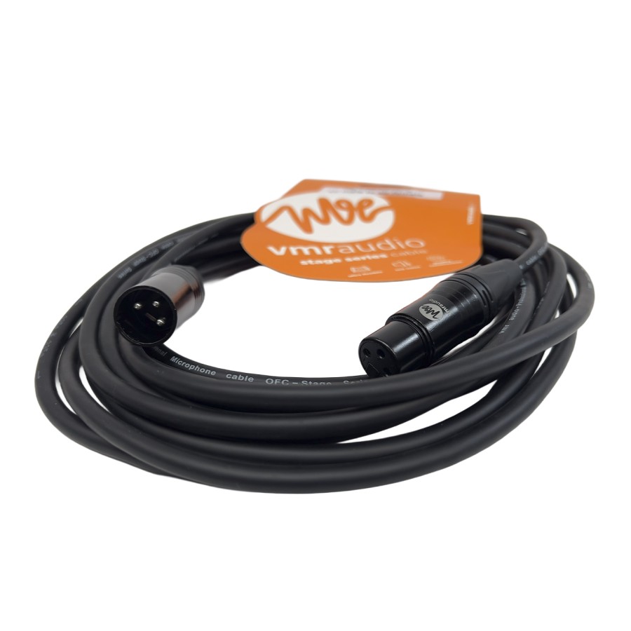 XLR macho a XLR hembra · 6 m