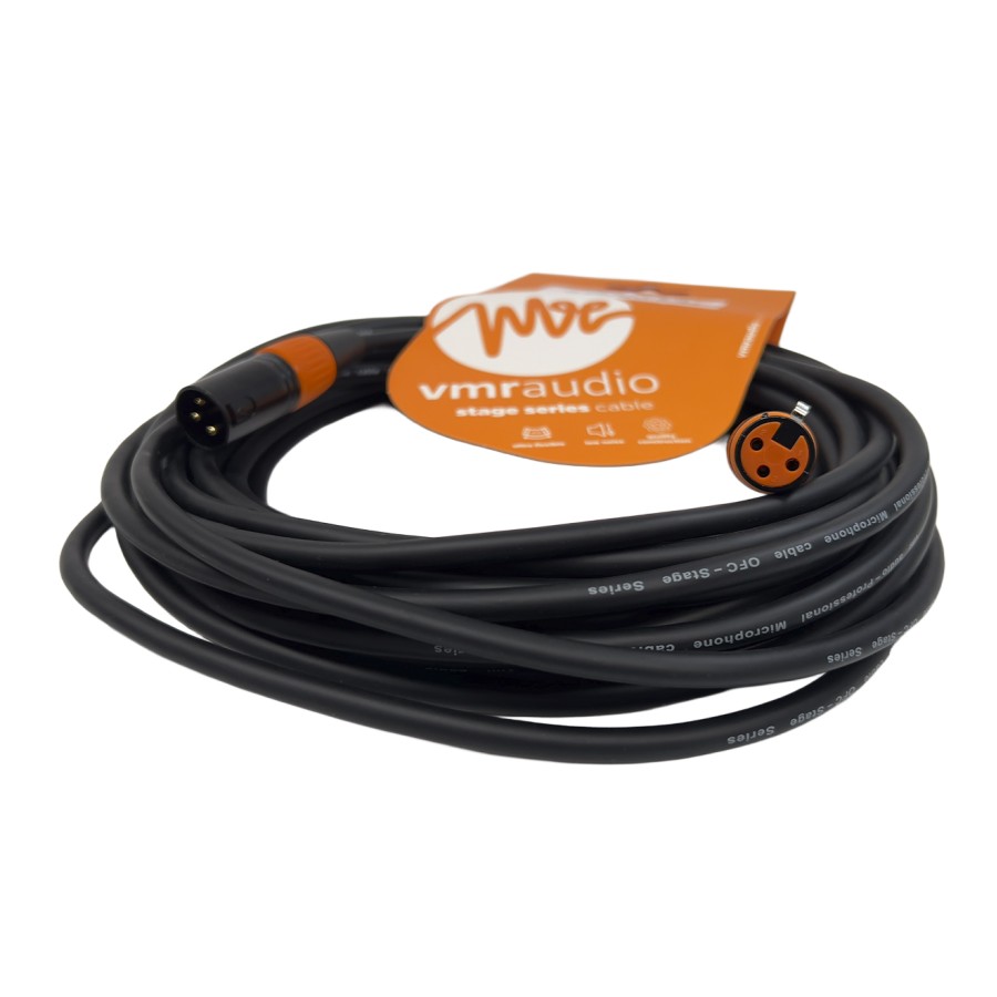 XLR macho a XLR hembra · 10 m