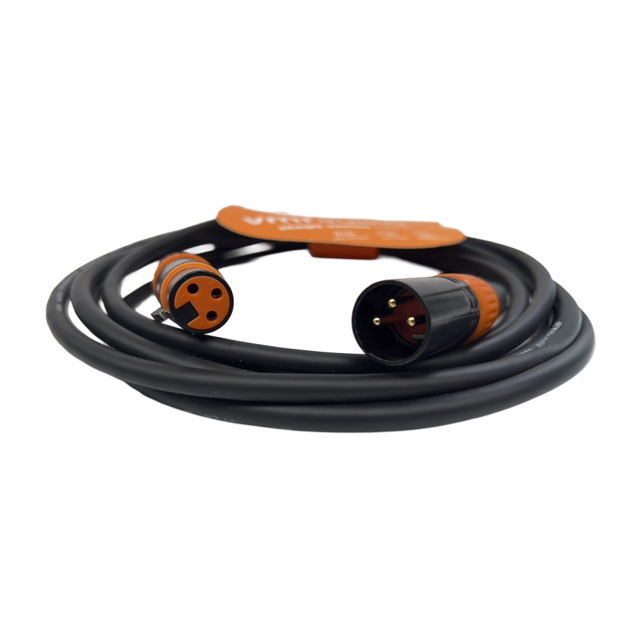 XLR macho a XLR hembra · 3 m