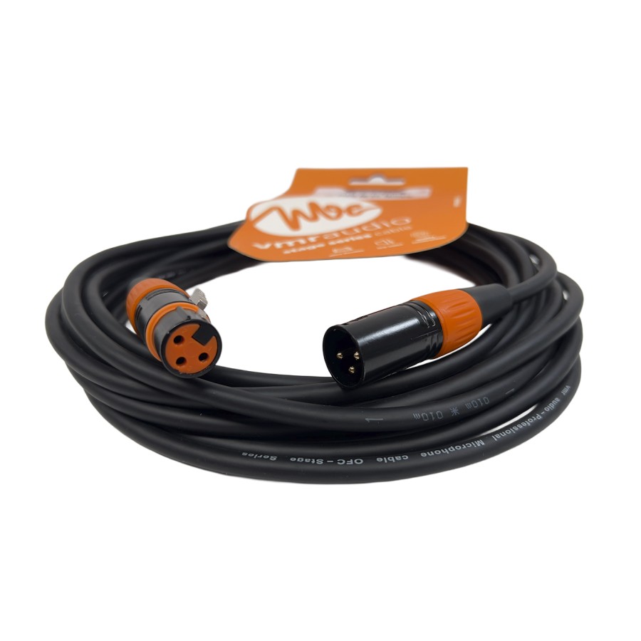 XLR macho a XLR hembra · 6 m