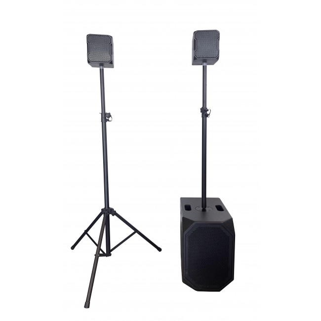 VMR AUDIO DEEP-COMBO | Combo PA Bluetooth subwoofer de 10 pulgadas + 2 satelites