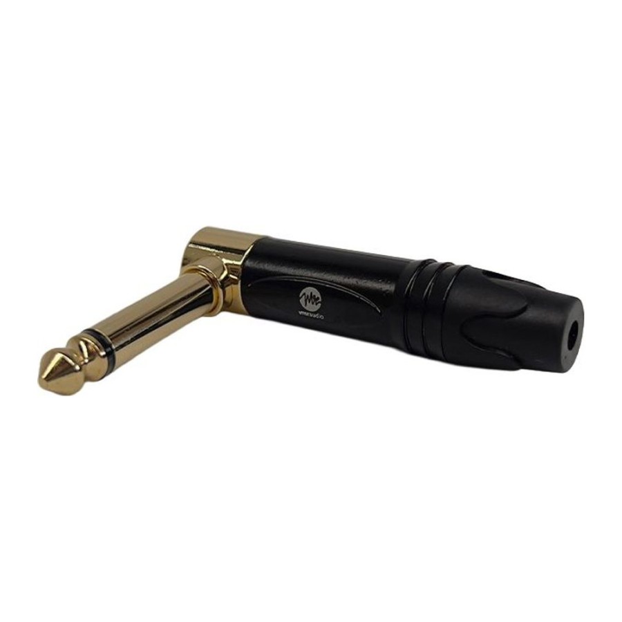 Plug 6,35 mono acodado 90°