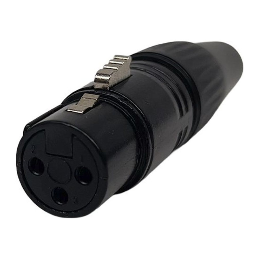XLR hembra a cable