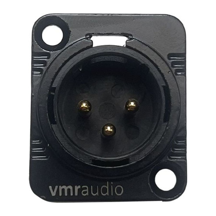 XLR macho a chasis