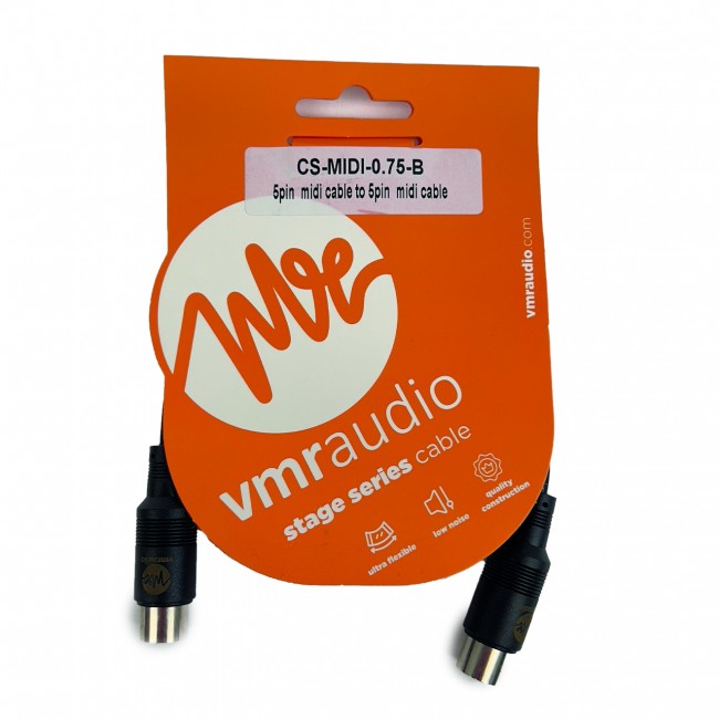 VMR AUDIO | CS-MIDI-0.75-B