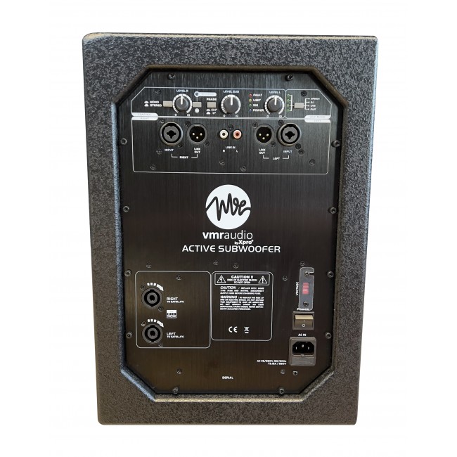VMR AUDIO DEEP-COMBO | Combo PA Bluetooth subwoofer de 10 pulgadas + 2 satelites