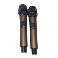VMR AUDIO  KARAOKE-MIX | Mixer para karaoke con micrófonos inalámbricos integrados y USB