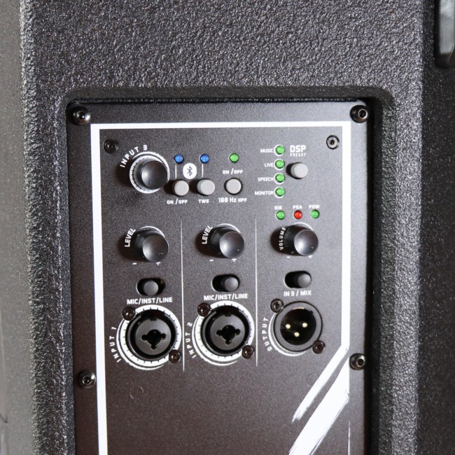 VMR AUDIO TOUR10-DSP | Caja bafle activo de 10 pulgadas de madera con DSP